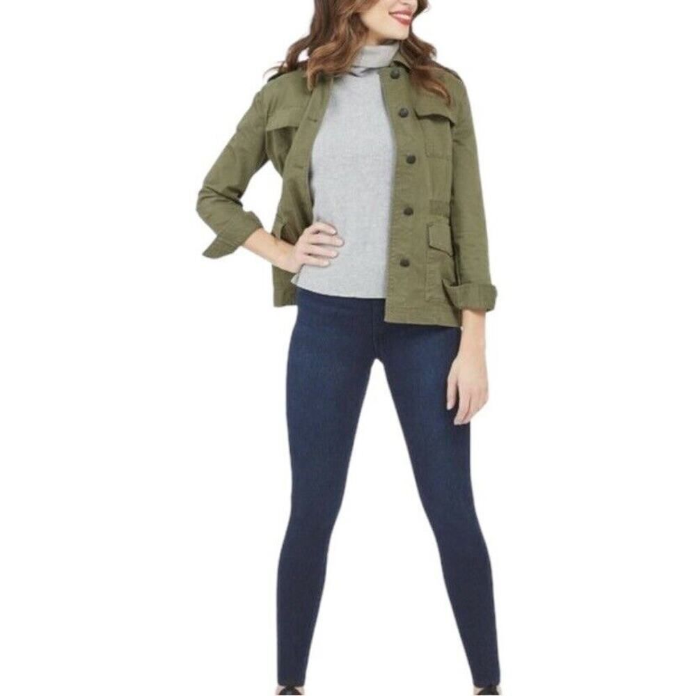 Spanx Jean-ish Ankle Leggings Blue Size Large